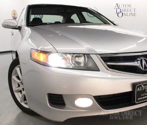 We finance 2007 acura tsx auto 1-owner navi mroof 6cd lthrhtdsts sdeairbags hids