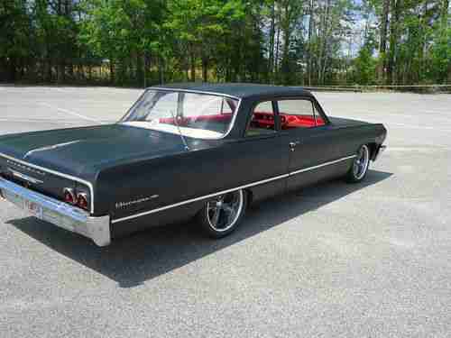 1964 Chevy Biscayne 2dr Post Rat Rod Pro Touring Hot Rod Lowrider 350 V8 5 Speed, image 2