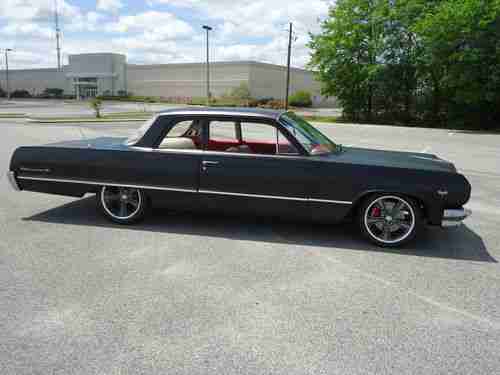 1964 Chevy Biscayne 2dr Post Rat Rod Pro Touring Hot Rod Lowrider 350 V8 5 Speed, image 3