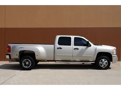 2008 chevy silverado 3500 hd 4x4 allison lt dually diesel tv/dvd crew 3500hd xm