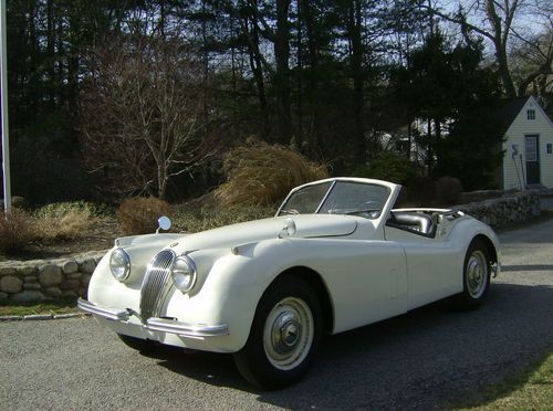 1952 jaguar xk120 drop head coup