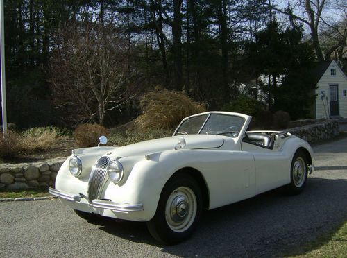 1952 jaguar xk120 drop head coup