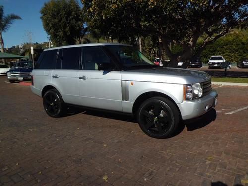 2004 range rover hse / dealer serviced / 20's / low res