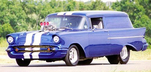 1957 chevy sedan delivery wagon