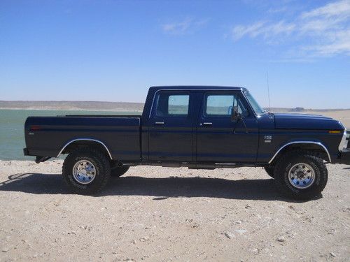 1975 ford f-250 4x4 factory high boy crew cab 445 stroker