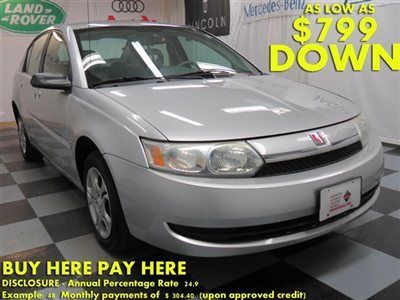 2003(03)ion 2 we finance bad credit! buy here pay here low down $799