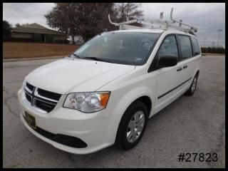 '11 v6 grand caravan cargo c/v adrian bulkhead bins ladder rack - we finance!