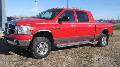 .2008 dodge ram 2500 slt mega cab 4x4 turbo diesel- extra sharp