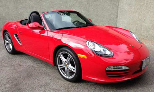 2010 porsche boxster convertible