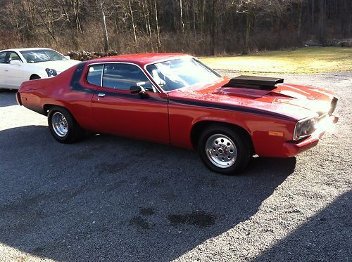 1973 pro street plymouth roadrunner clone/drag car