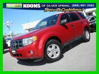 2010 ford escape xlt fwd suv-only 24k miles!! sunroof!! 1 owner!! flex-fuel!!