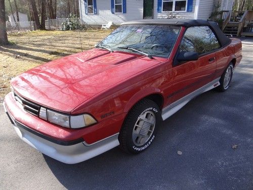 1988 chevrolet cavalier z24 convertible 2-door 2.8l