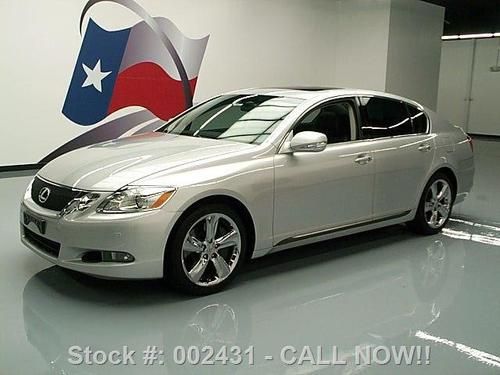 2008 lexus gs460 climate seats sunroof nav rear cam 45k texas direct auto
