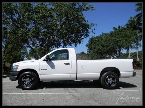 08 ram 1500! low low miles! upgraded chrome wheels, clean carfax, 4.7l v8, fl