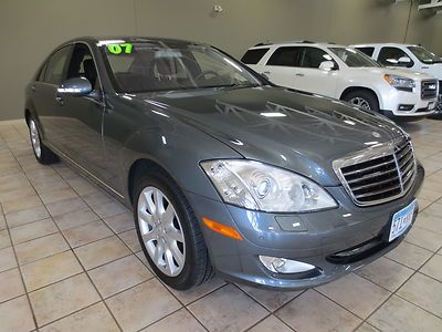 Low mile local s550 5.5 v8 4matic grey new tires roof nav we finance