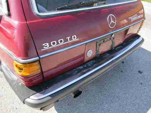 *****1985 MERCEDES 300TD  TURBO DIESEL STATION WAGON****, image 5