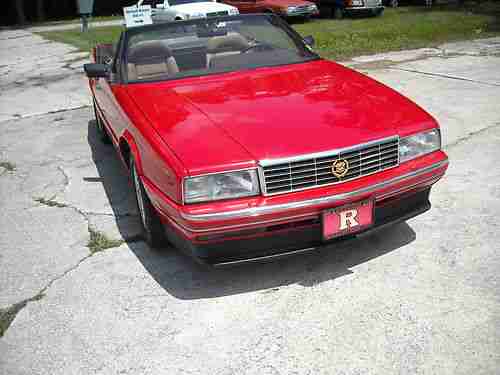 1989 Allante,NO RESERVE,Estate Sale,original Car,Low Miles,Garaged for Years,, image 3
