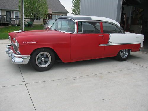 1955 chevy custom hot rat rod