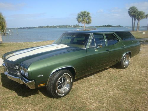 1970 chevrolet chevelle base wagon 4-door 5.7l