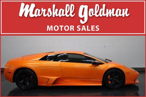 2008 lamborghini murcielago lp640 coupe 
pearl orange 2 tone int nav 4600 miles