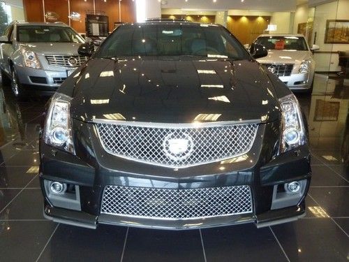 6speed manual cts-v recaro seats 19in graphite satin rims sunroof + alot more !!