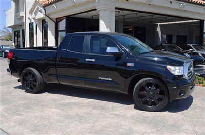 2008 toyota tundra limited 5.7 black wheels two tone int 2008