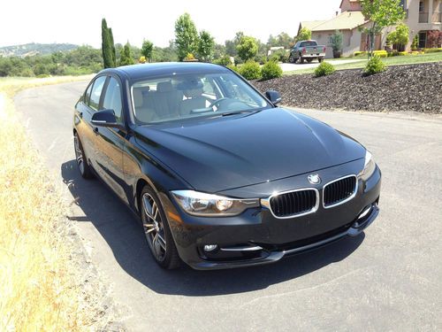 2013 bmw 328i f30 "like new only 650 miles" m wheels sport bumper 6 speed manual