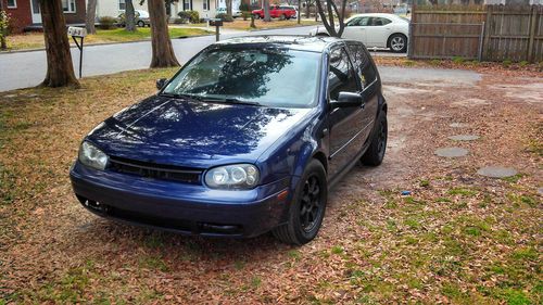 2001 volkswagen golf gti gls hatchback 2-door 1.8l