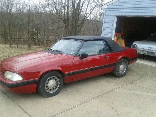 1989 ford mustang lx convertible