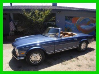 1969 mercedes-benz 280sl roadster convertible