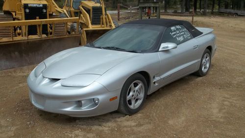 1998 pontaic firebird 3.8l v6 covertible ** no reserve **