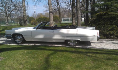 1970 cadillac deville convertible one owner 27k original miles  rare