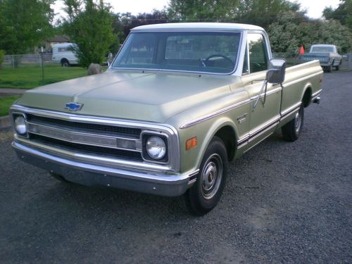1969 chevy 1/2 ton one owner. true survivor