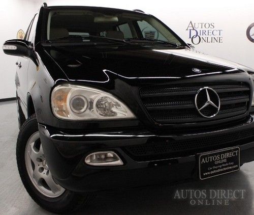 We finance 2005 mercedes-benz ml350 4matic 4wd navi 6cd lthrhtdsts mroof kylsent