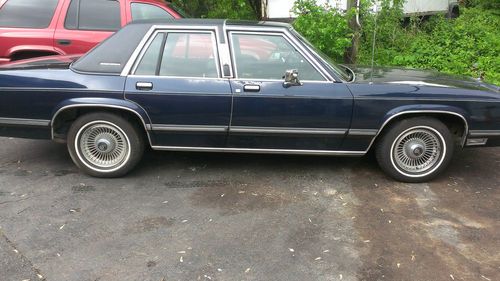 1991 mercury grand marquis ls sedan 4-door 5.0l