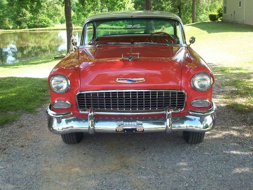 1955 chevrolet bel air base hardtop 2-door 4.3l