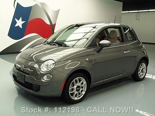 2012 fiat 500 pop automatic cd audio cruise ctrl 168 mi texas direct auto
