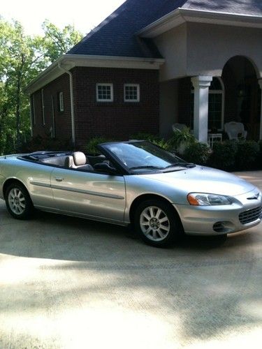 2003 chrysler sebring gtc convertible 2-door 2.7l