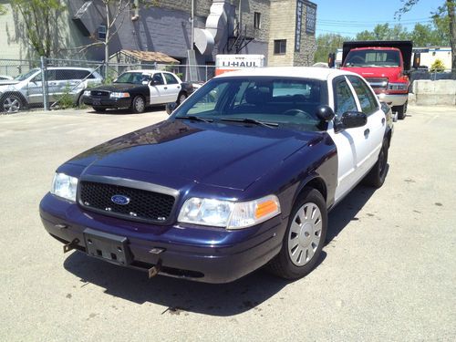 2009 ford crown victoria police interceptor sedan 4-door 4.6l runs excellent!!!