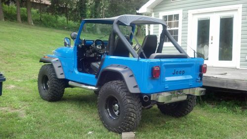 1978 jeep cj7  v-8 chevy small block 350