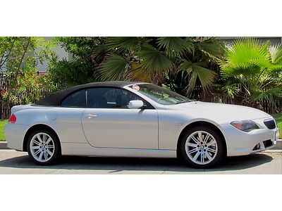 2006 BMW 650I Navigation/ Head-up display Clean One owner, US $27,995.00, image 2