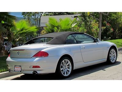 2006 BMW 650I Navigation/ Head-up display Clean One owner, US $27,995.00, image 3