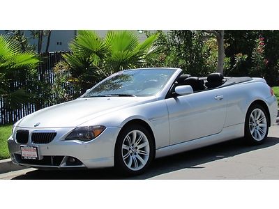 2006 BMW 650I Navigation/ Head-up display Clean One owner, US $27,995.00, image 5