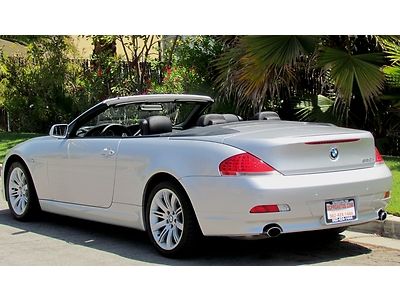 2006 BMW 650I Navigation/ Head-up display Clean One owner, US $27,995.00, image 7