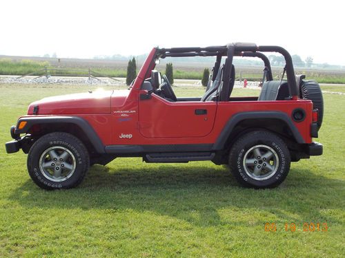 1997 jeep wrangler sport sport utility 2-door 4.0l