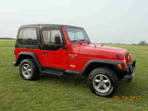1997 Jeep Wrangler Sport Sport Utility 2-Door 4.0L, US $7,800.00, image 15