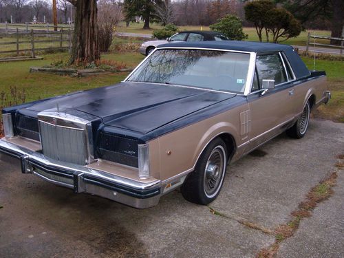 1981 lincoln mark-v1 bill blas edition