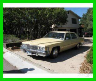 1977 cadillac deville sedan all original