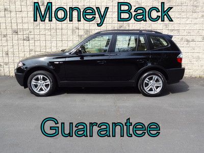 Bmw x3 3.0i rare 6 speed awd leather panorama roof fully loaded no reserve