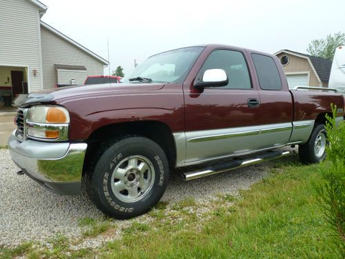 2000 GMC Sierra 1500 extended cab 4X4 120K miles NICE, US $6,400.00, image 3